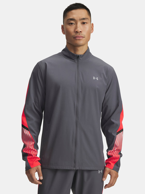 Under Armour Férfi kabát UA Velociti Storm Jacket-GRY Kabát