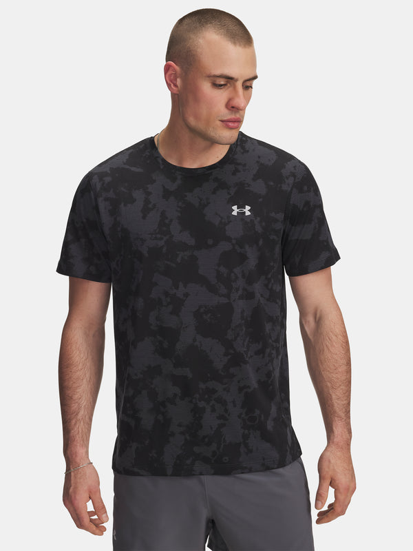 Under Armour Férfi póló UA Launch Printed SS-GRY Póló