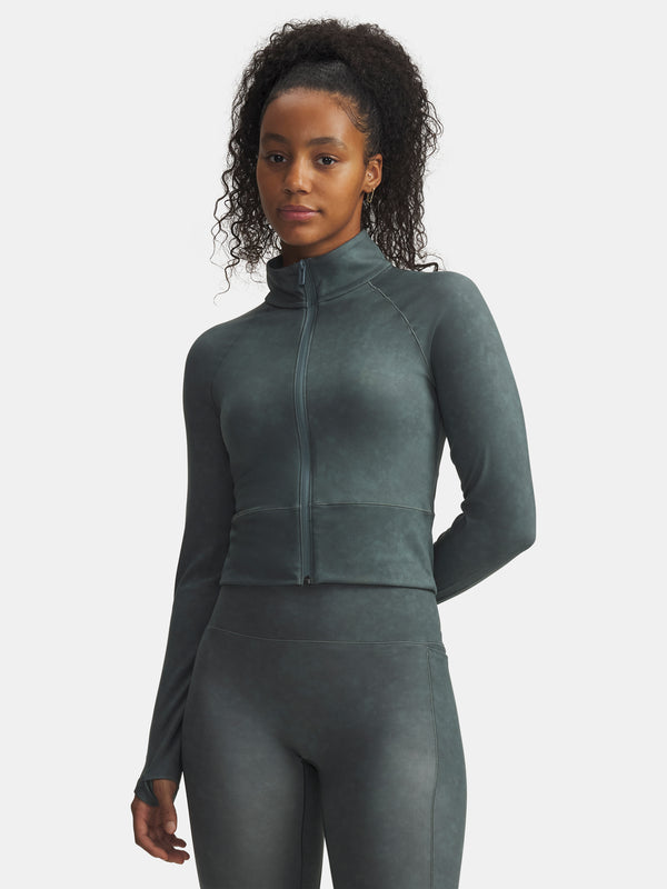 Under Armour Nõi pulóver Meridian Suede Effect FZ-BLU Kapucnis pulóver 