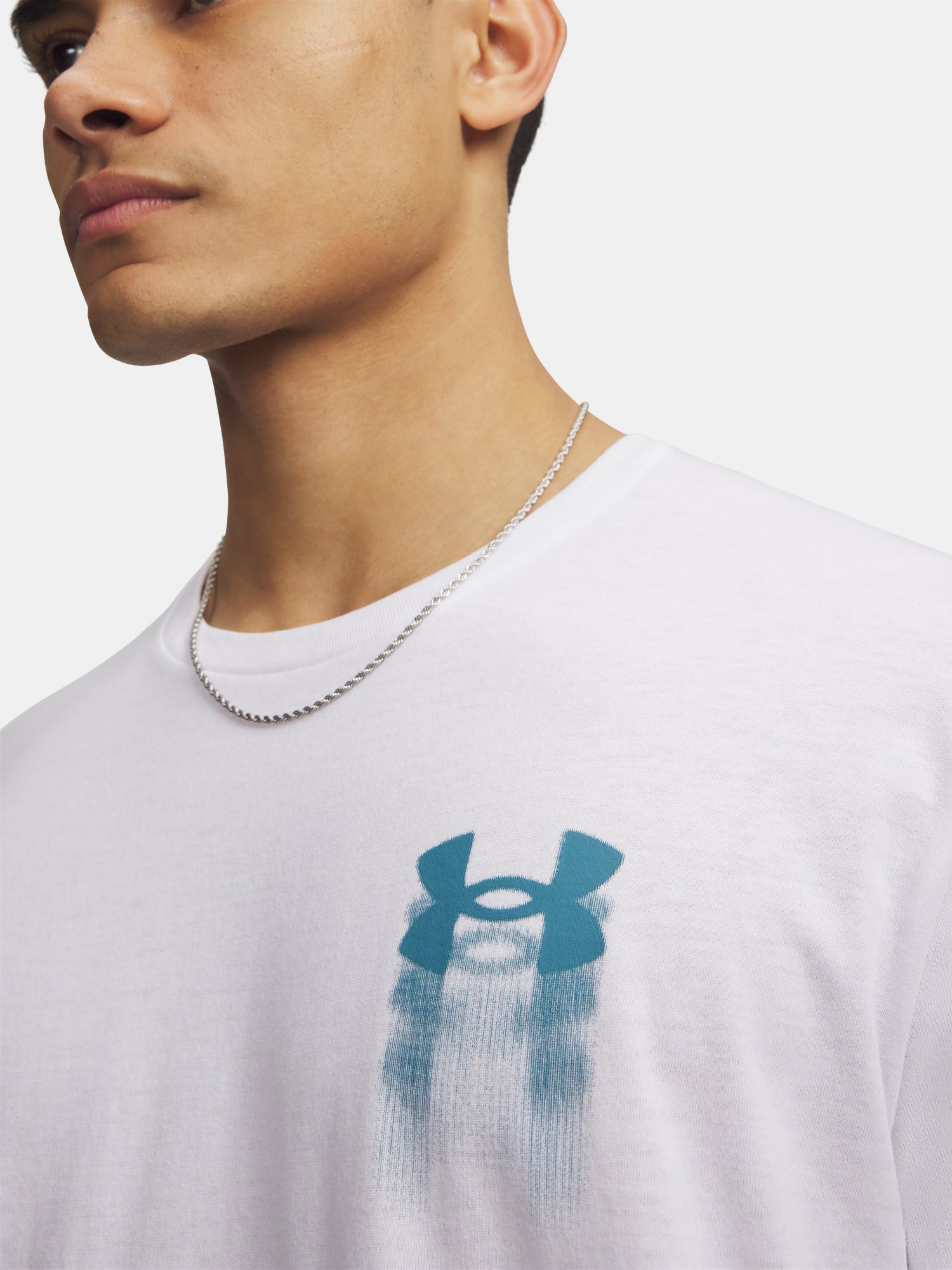 Férfi póló Under Armour UA M BLUR LOGO SS
