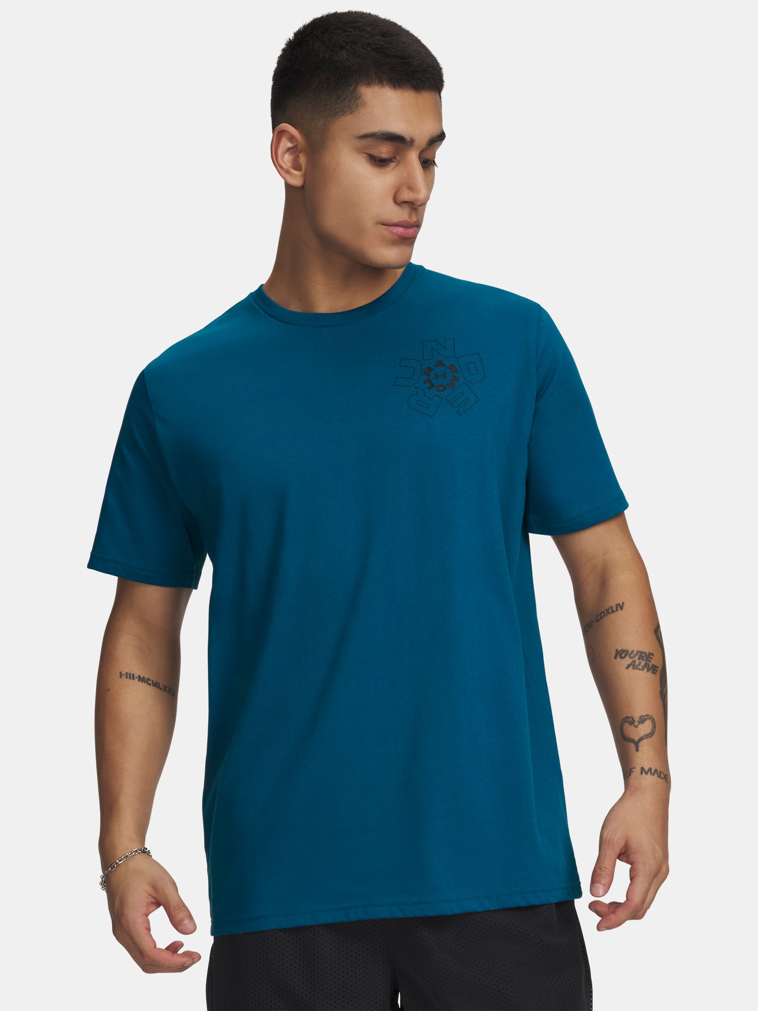Férfi póló Under Armour UA M Radial WM SS