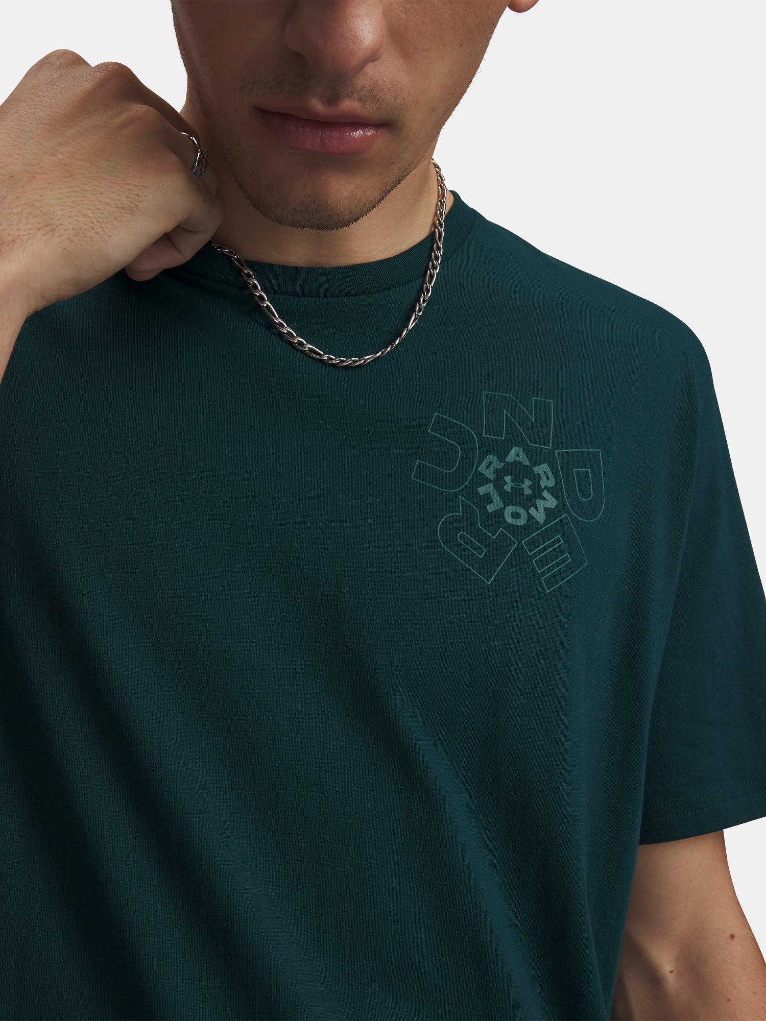 Férfi póló Under Armour UA M Radial WM SS
