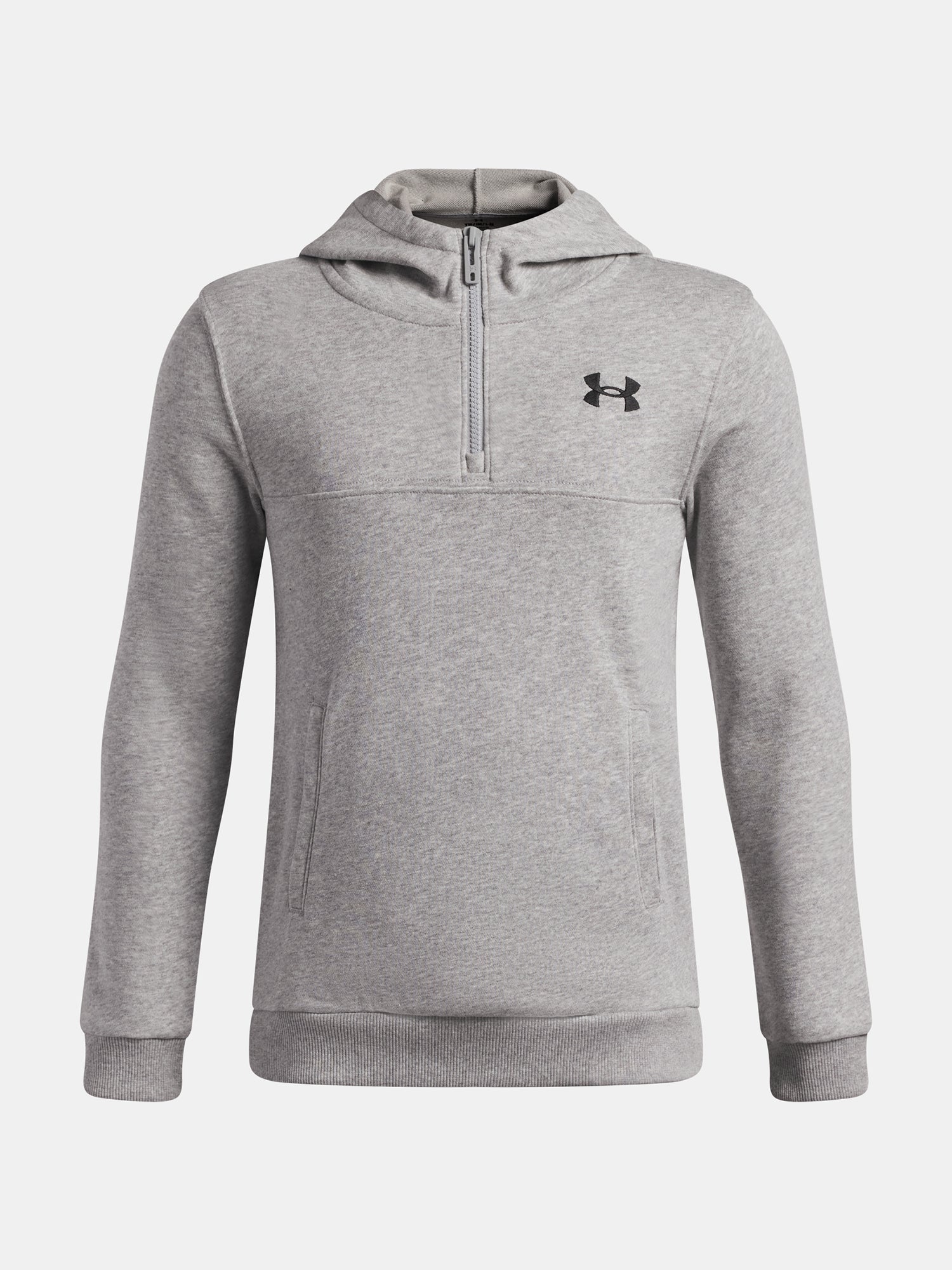 Fiú pulóver Under Armour UA RIVAL LW 1/4 ZIP HOODIE
