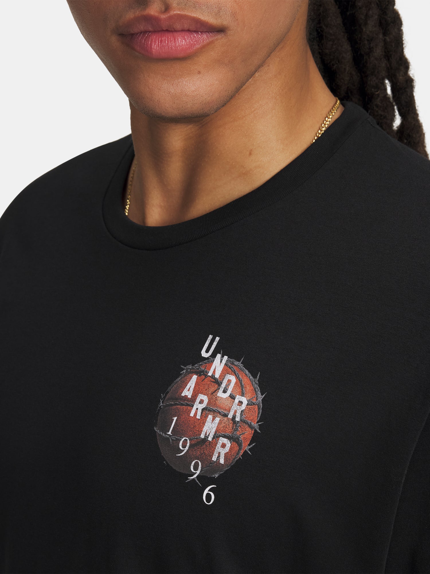 Férfi póló Under Armour UA M 60/40S CITY CLASSIC SS-BLK
