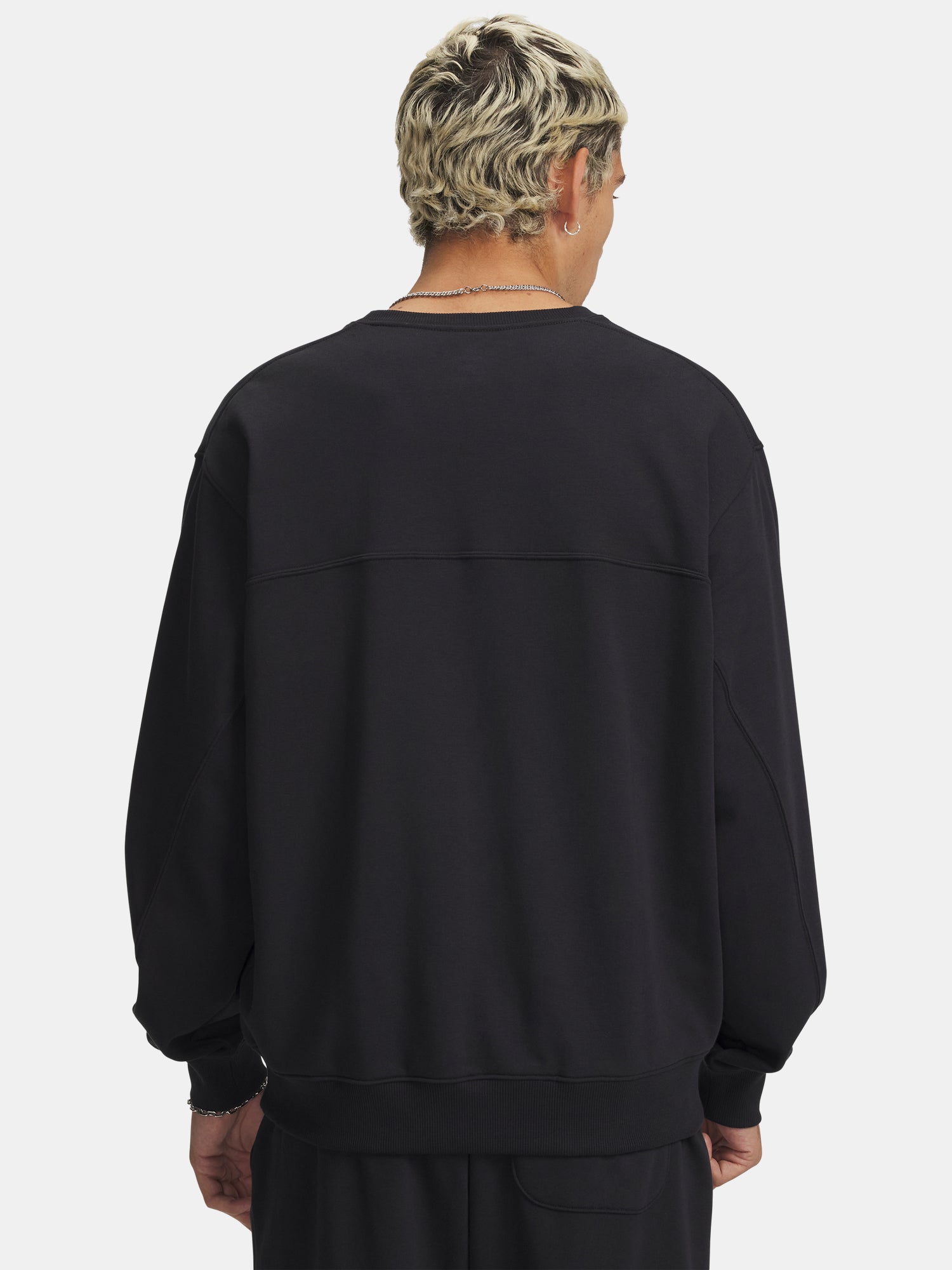 Férfi póló Under Armour UA Rival LW Crew-BLK