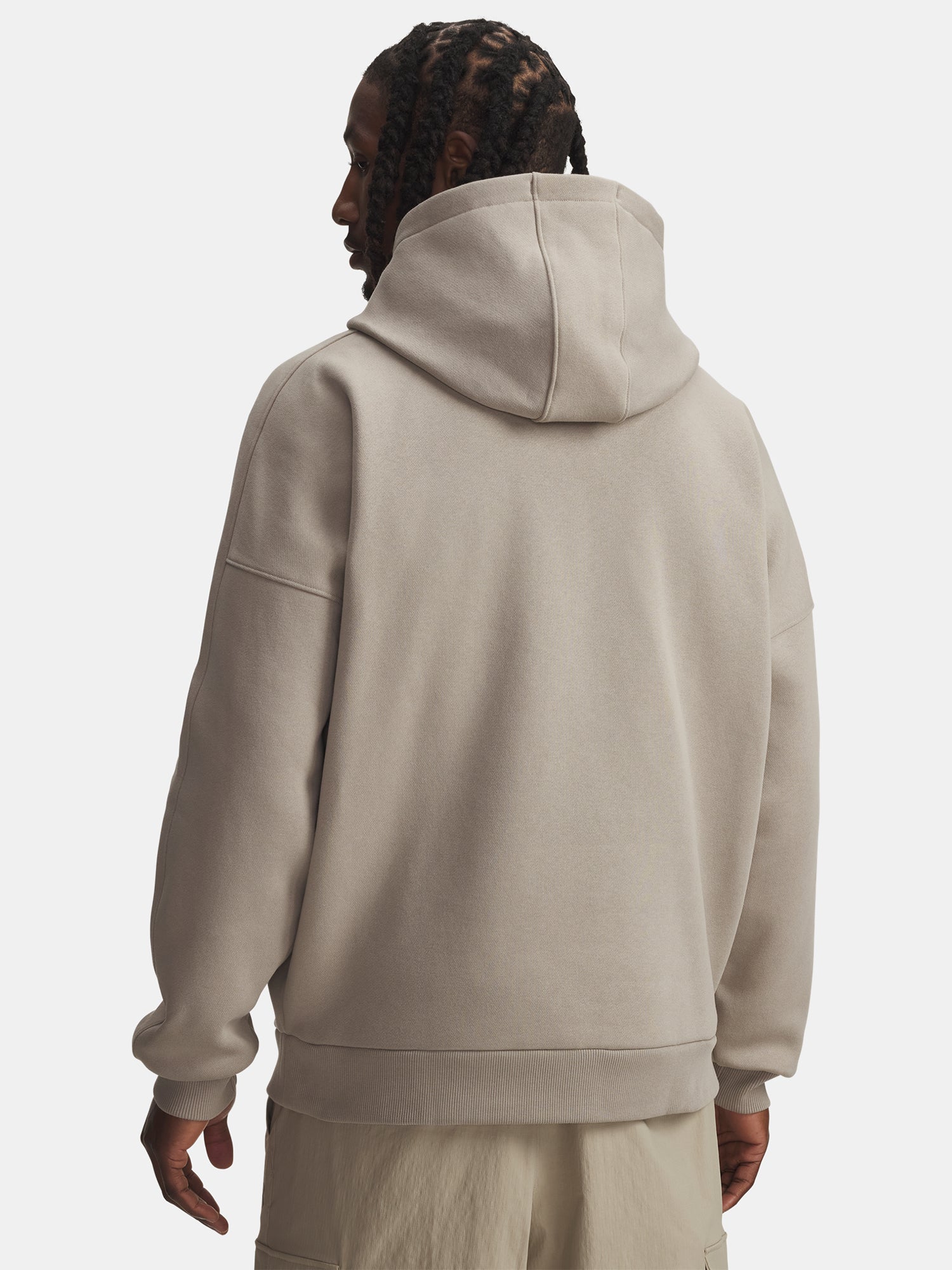 Férfi pulóver Under Armour UA Icon HW Colorblocked Hdy-BRN