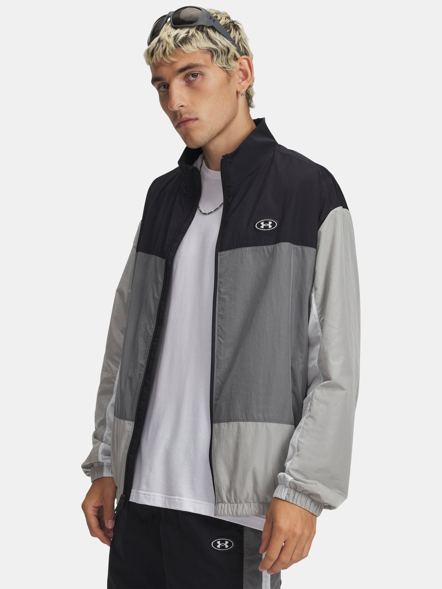 Férfi kabát Under Armour UA Icon Woven Track FZ
