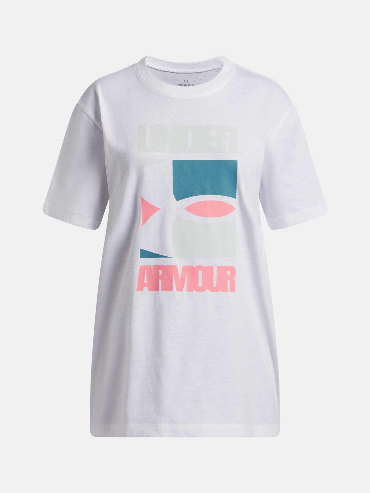 Lányka póló Under Armour UA G BLOCK LOGO OS SS