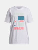 Lányka póló Under Armour UA G BLOCK LOGO OS SS