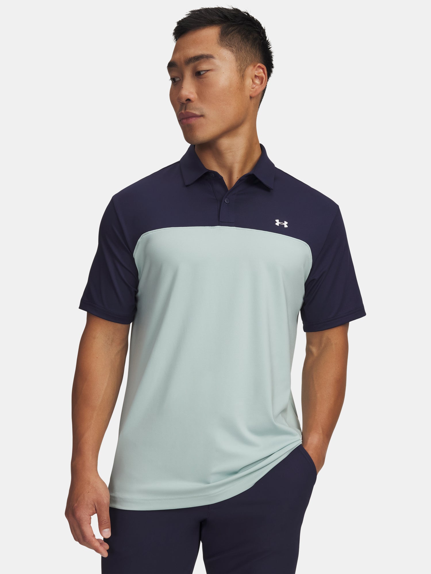 Férfi Under Armour UA T2G Colorblock Polo póló
