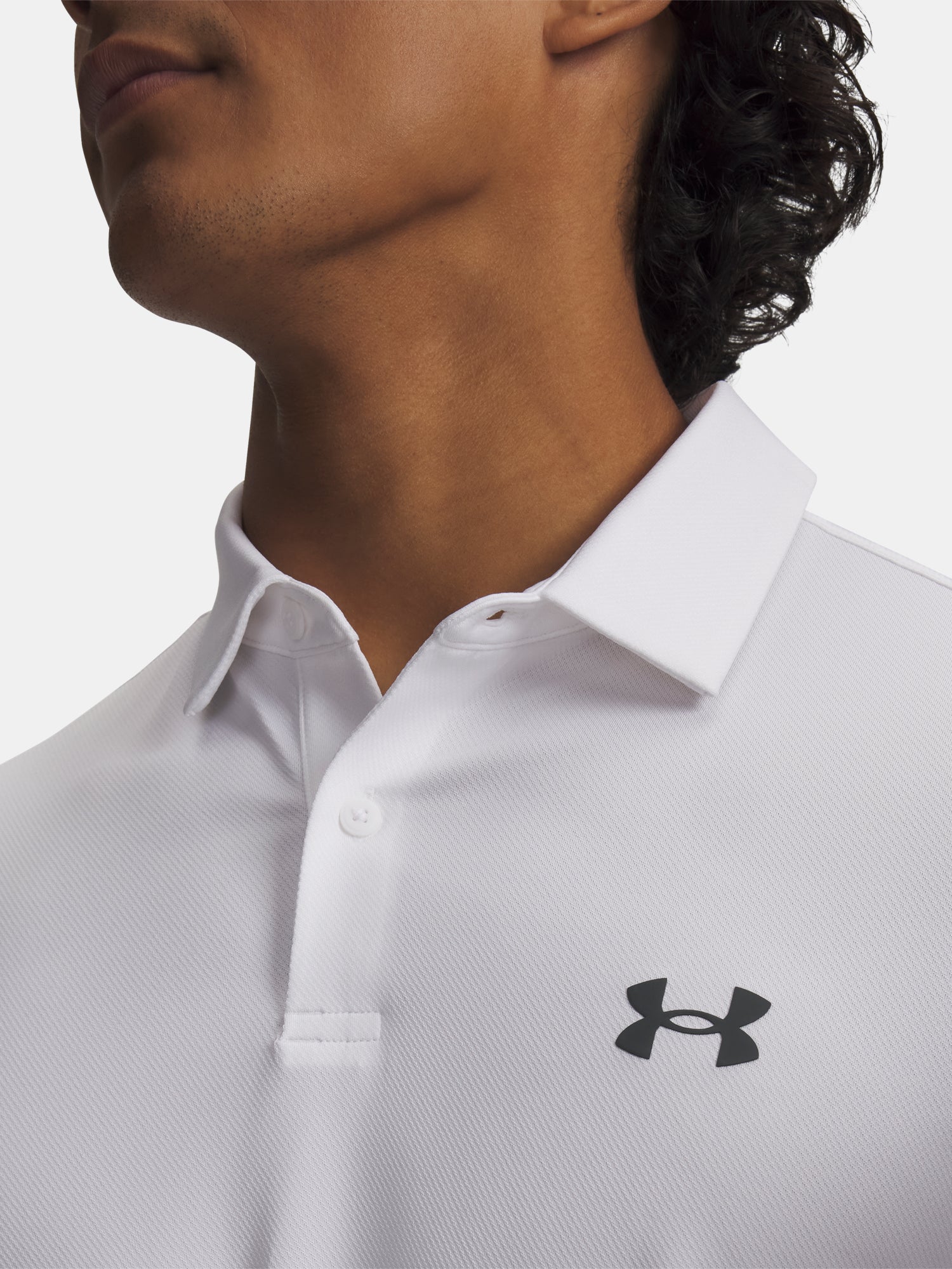 Férfi póló Under Armour UA Matchplay Polo-WHT