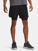 Férfi rövidnadrág Under Armour UA Vanish Elite 2in1 Short-BLK