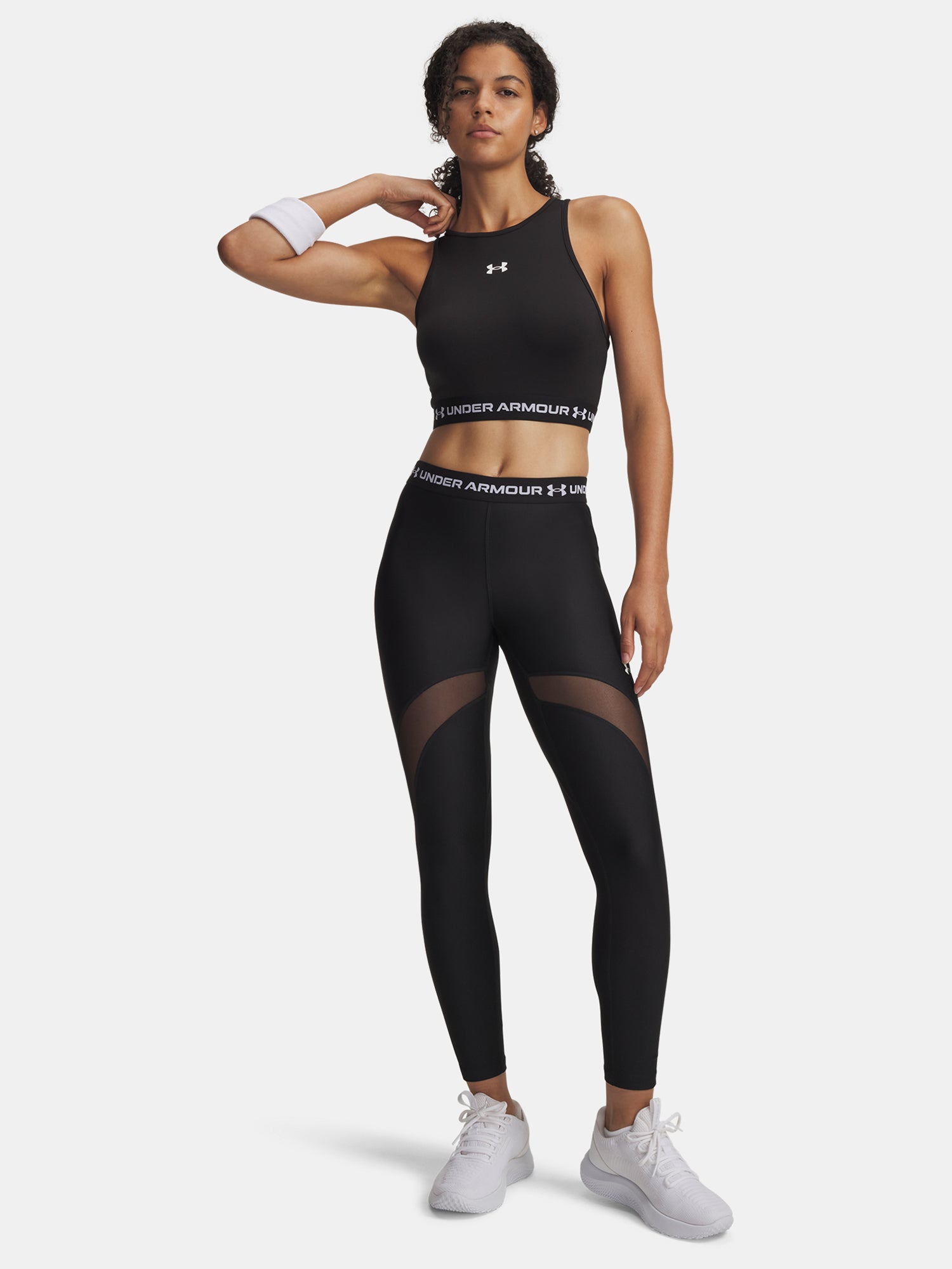 Nõi leggings Under Armour HeatGear Mesh Legging-BLK