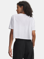 Dámské triko Under Armour UA W WM CROP SS-WHT