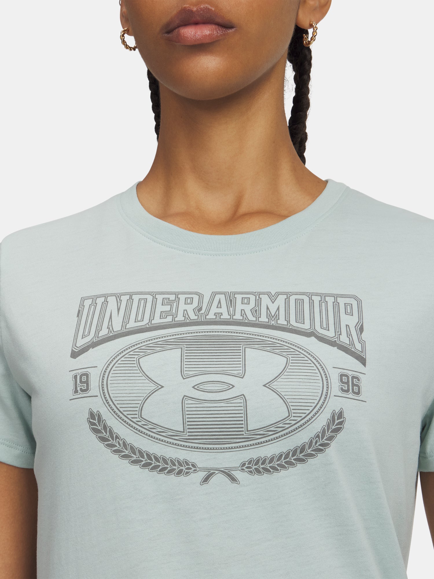 Nõi Under Armour UA W VARSITY SS-BLU póló