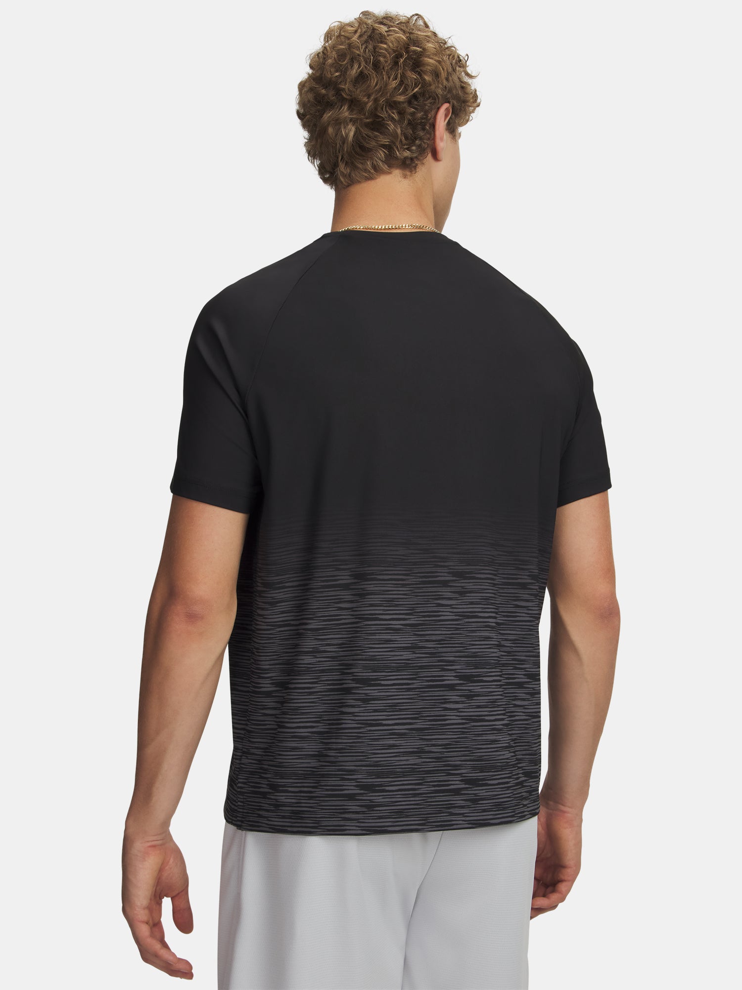Férfi póló Under Armour UA Hoops SS Shooting Shirt-BLK