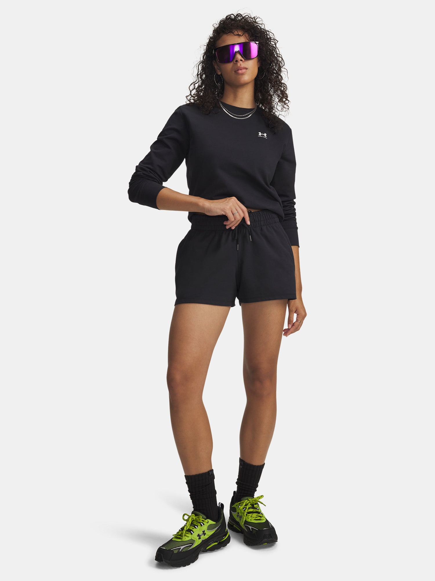 Nõi rövidnadrág Under Armour UA SPORT TERRY SHORT-BLK