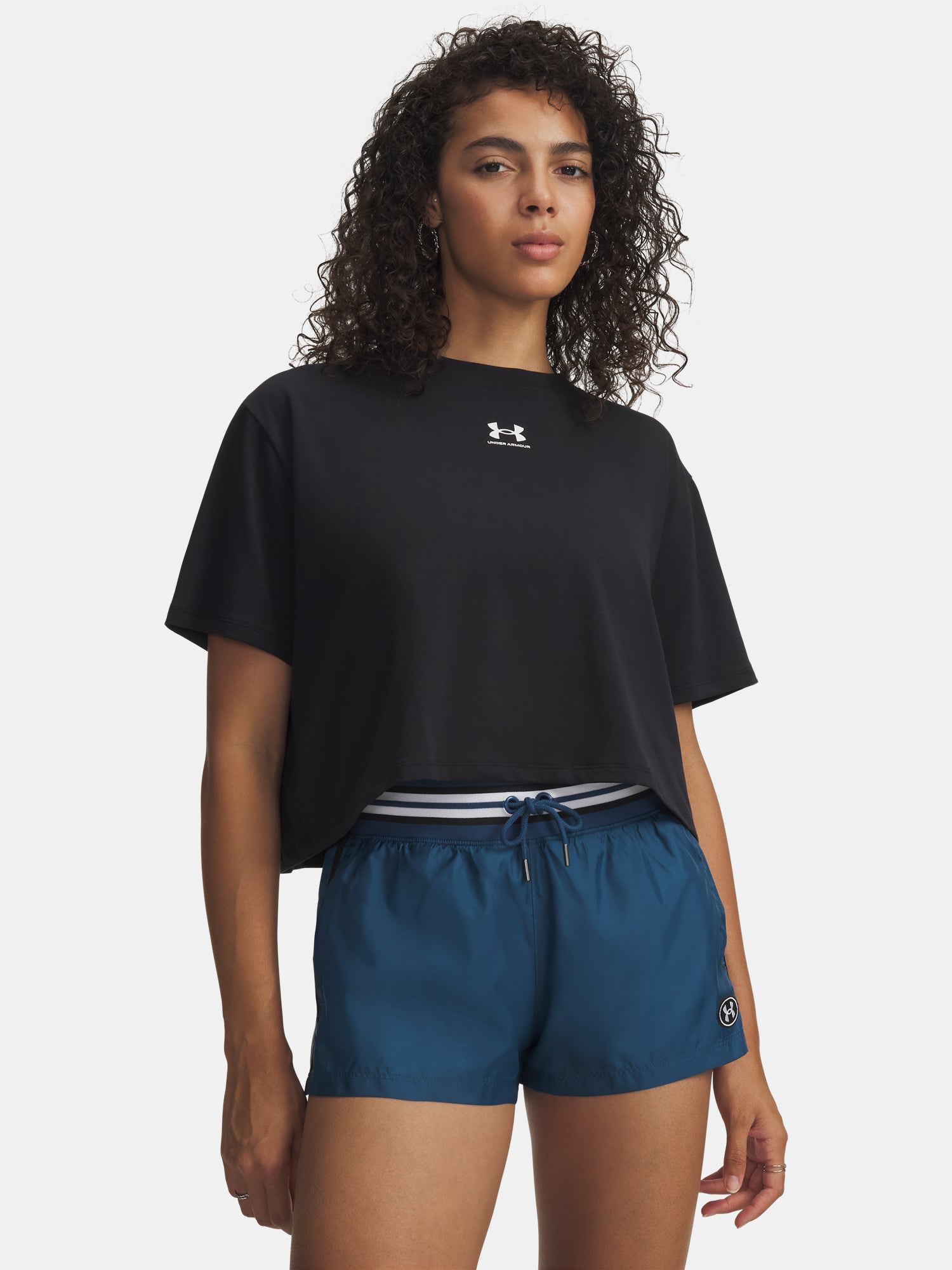 Nõi póló Under Armour UA Rival Boxy Tee Solid
