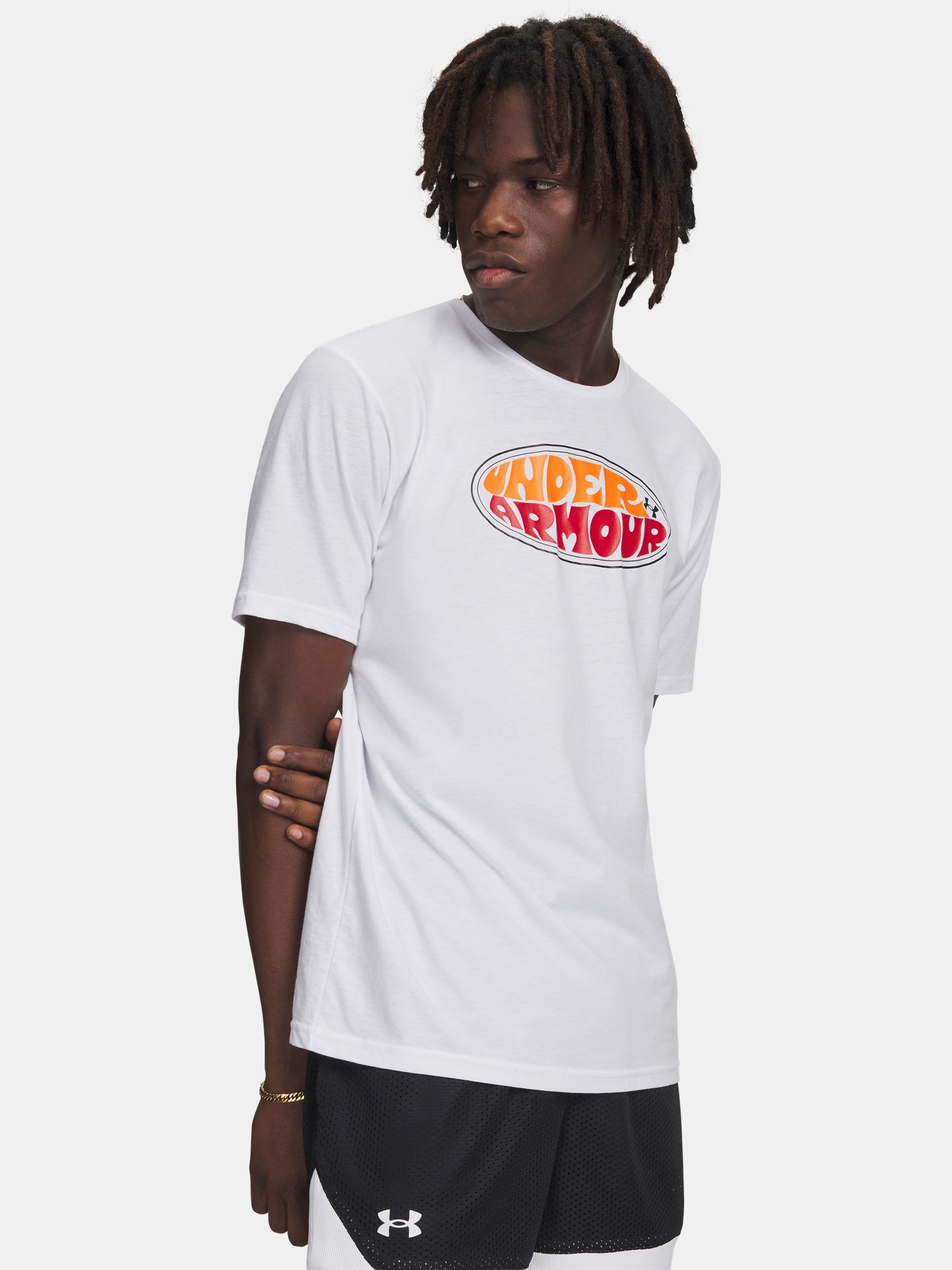 Pánské triko Under Armour UA M OVAL WM SS