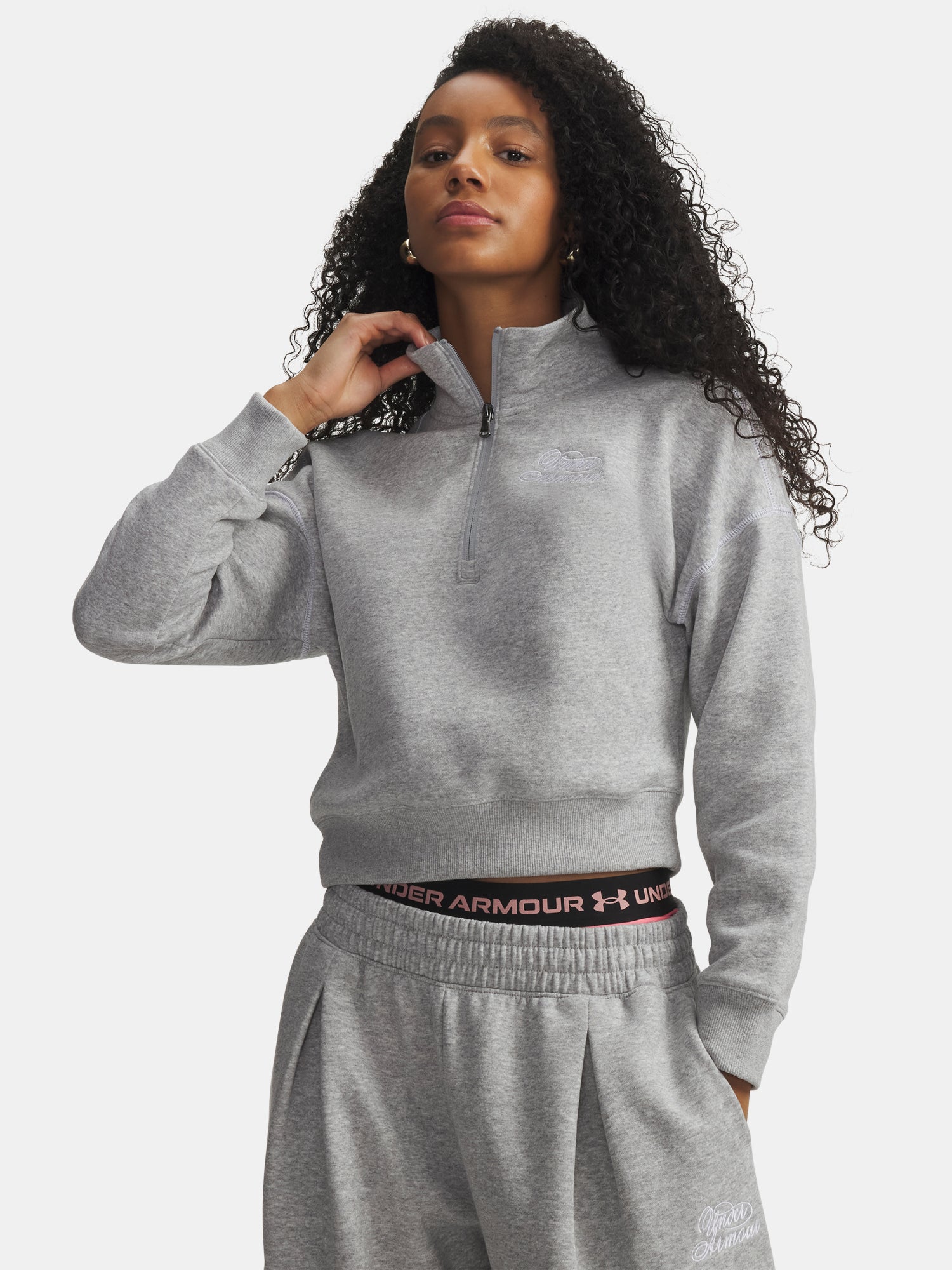 Nõi pulóver Under Armour Rival Fleece Script HZ
