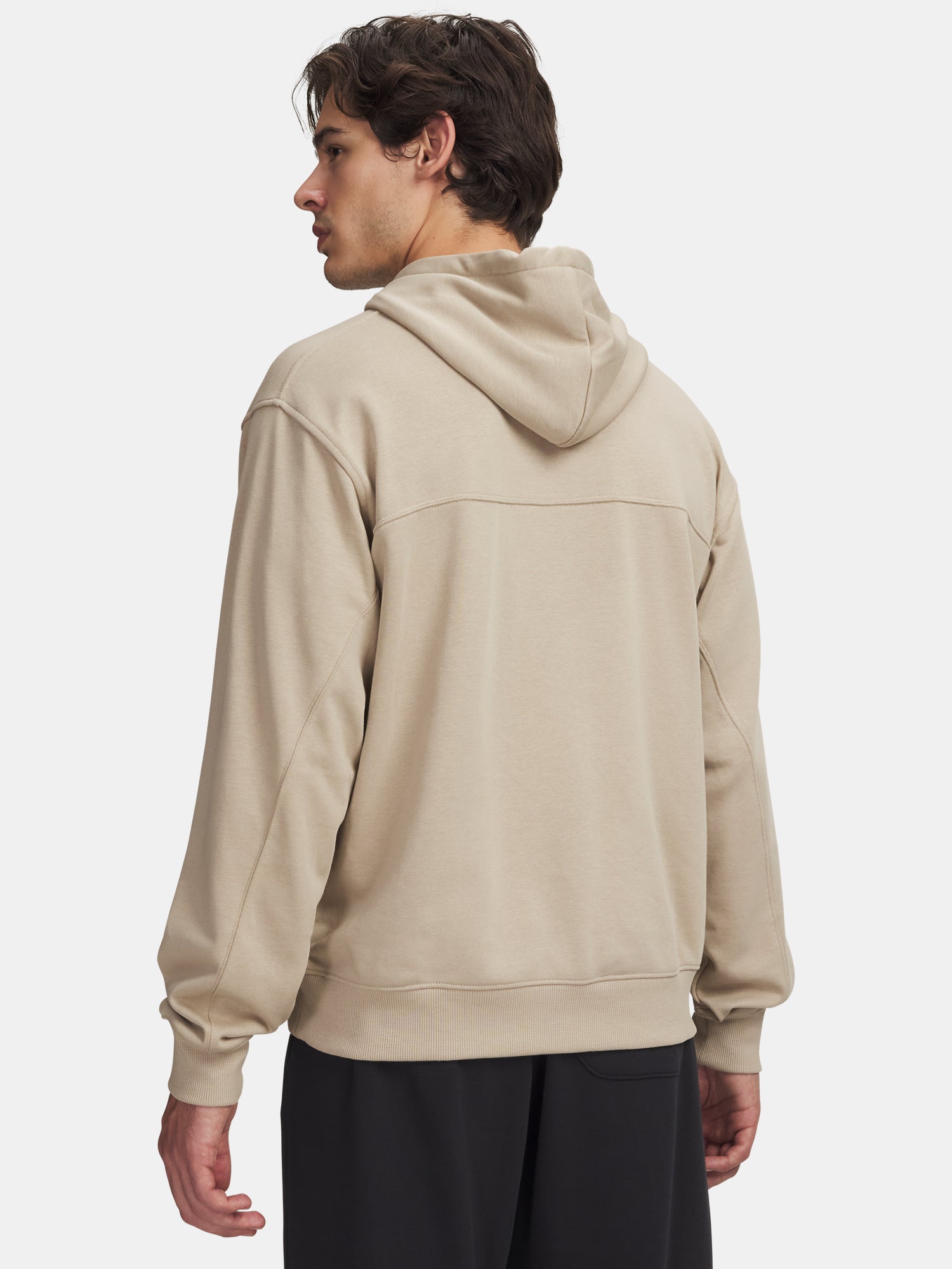 Férfi pulóver Under Armour UA Rival LW Hoodie-BRN