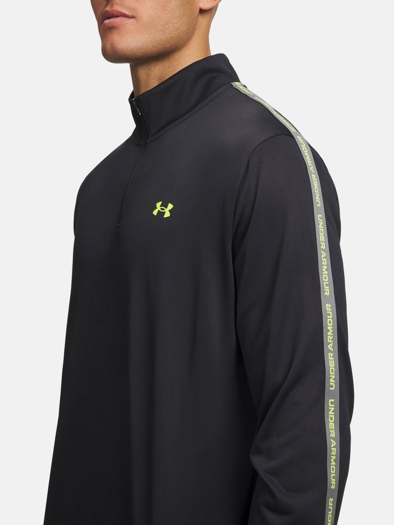 Férfi póló Under Armour UA Tech Taping 1/2 Zip