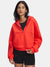 Nõi pulóver Under Armour UA Icon Fleece HZ Hoodie-RED