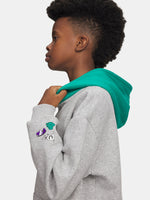 Fiú Under Armour UA B RIVAL FLC GRAPHICS HD pulóver