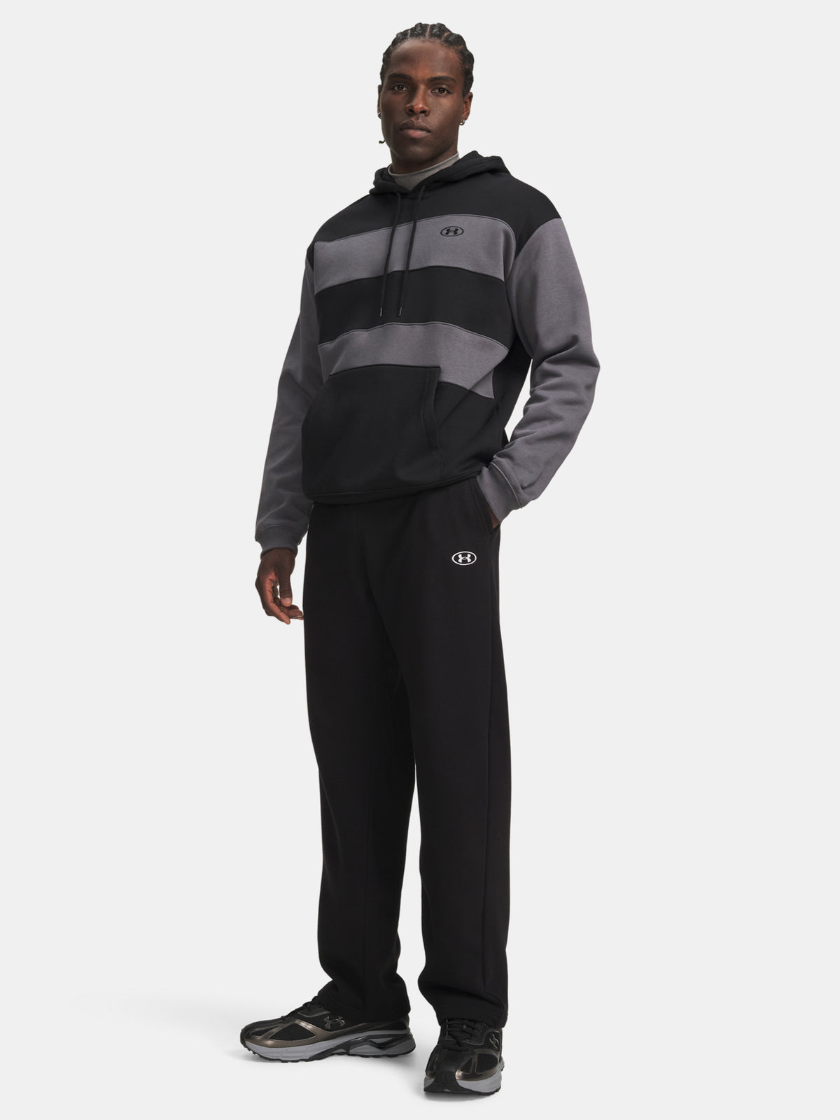 Férfi Under Armour UA Rival Flc Pants sportnadrág