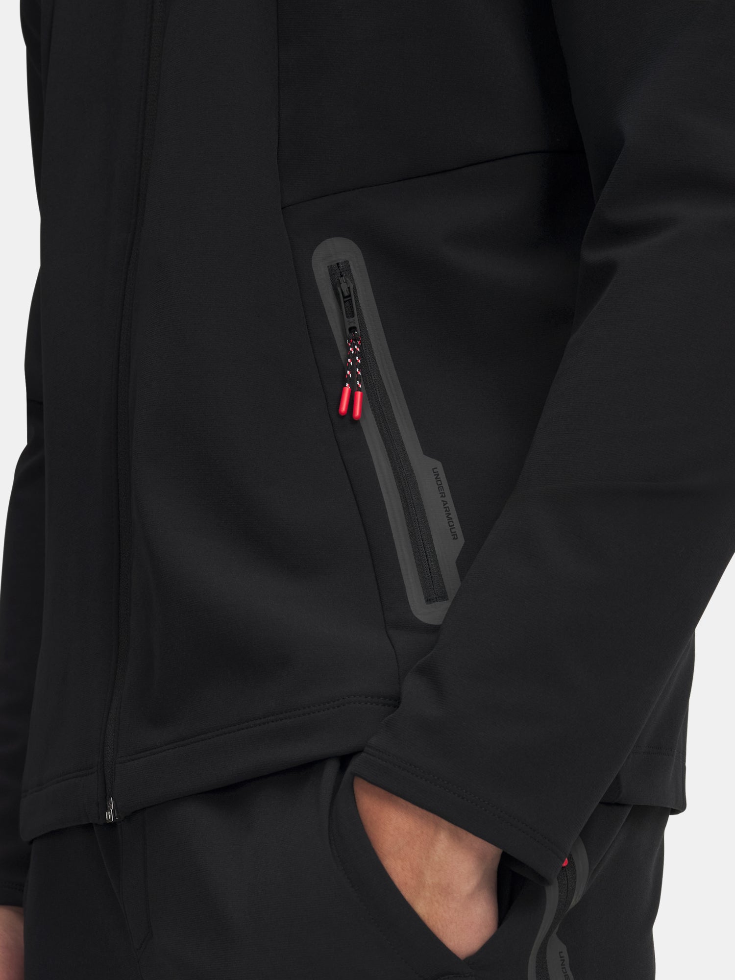 Férfi pulóver Under Armour Utility Woven Winterized FZ
