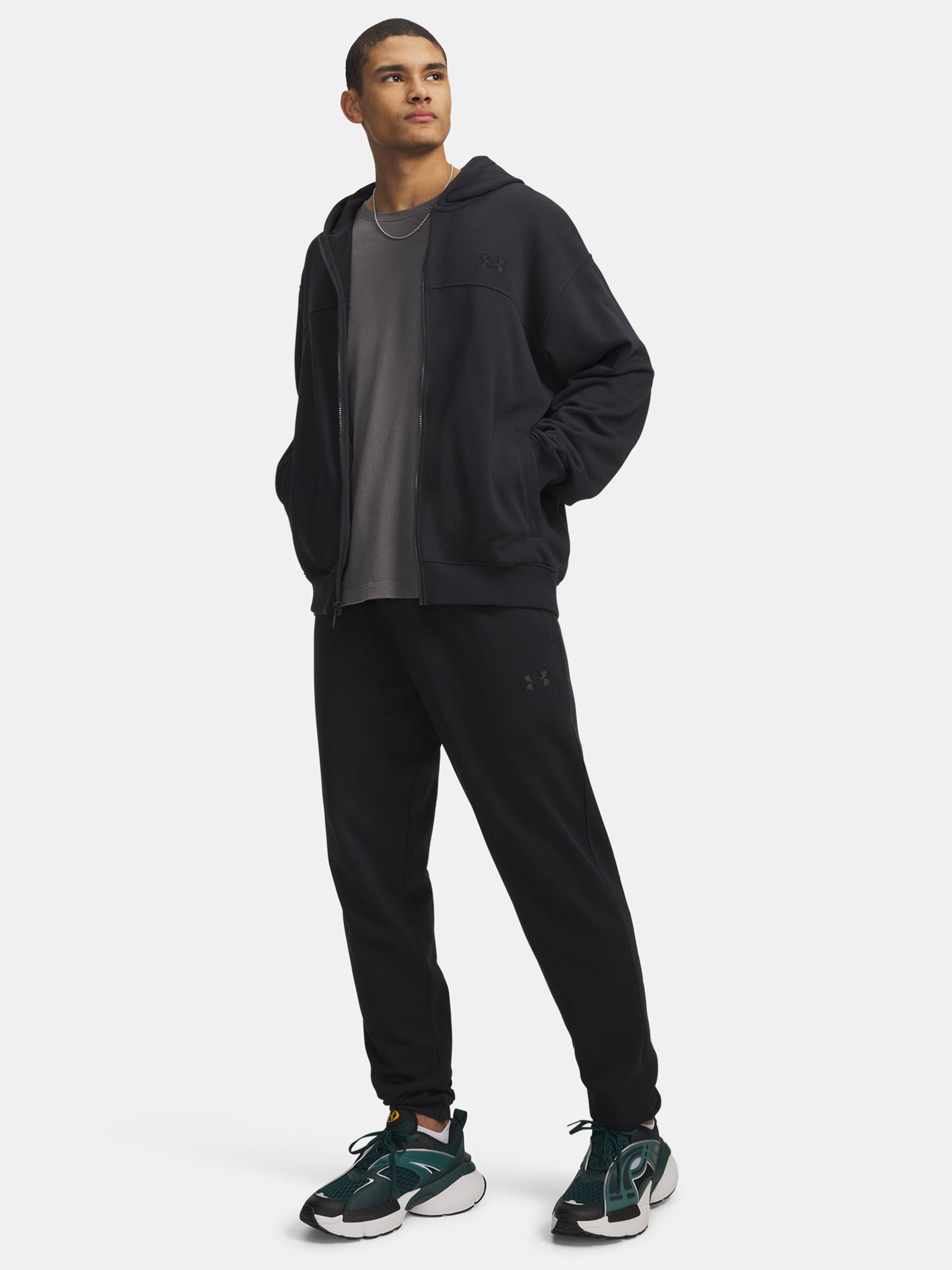 Pánské tepláky Under Armour UA Rival LW Jogger-BLK