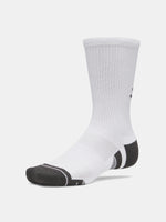 Unisex Under Armour New UA Perf Tech 3pk Crew zokni