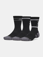 Unisex Under Armour New UA Perf Tech Nov 3pk Crw zokni
