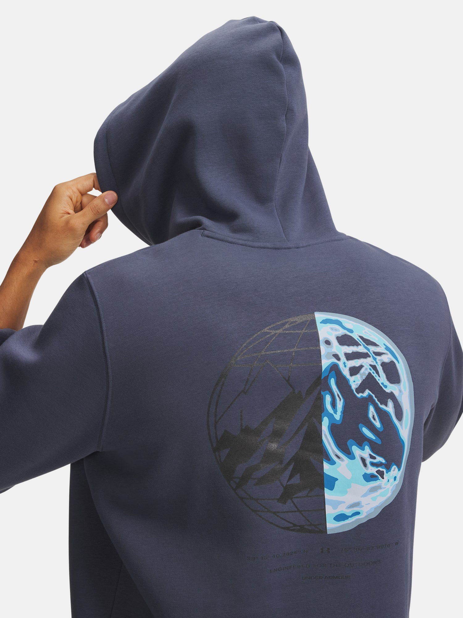 Férfi pulóver Under Armour M Icon Fleece MTN Fill HD