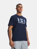 Férfi póló Under Armour UA M CENTER BOXED LOGO SS