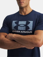 Férfi póló Under Armour UA M CENTER BOXED LOGO SS