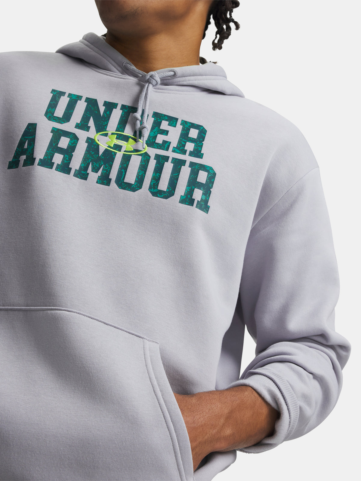 Férfi Under Armour UA Rival Flc Camo Fill Hdy pulóver