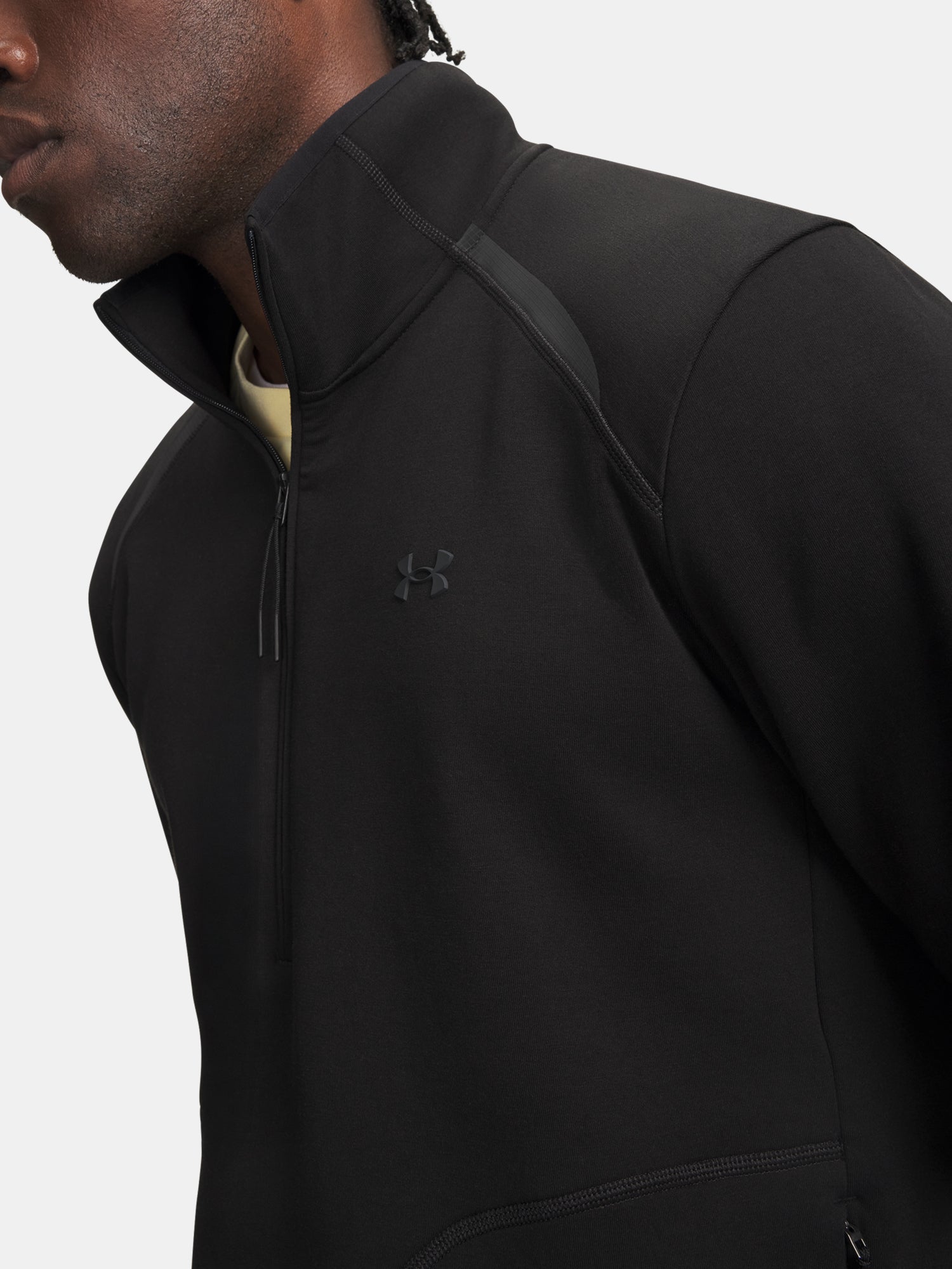 Férfi Under Armour UA Unstoppable Flc 1/2 Zip pulóver