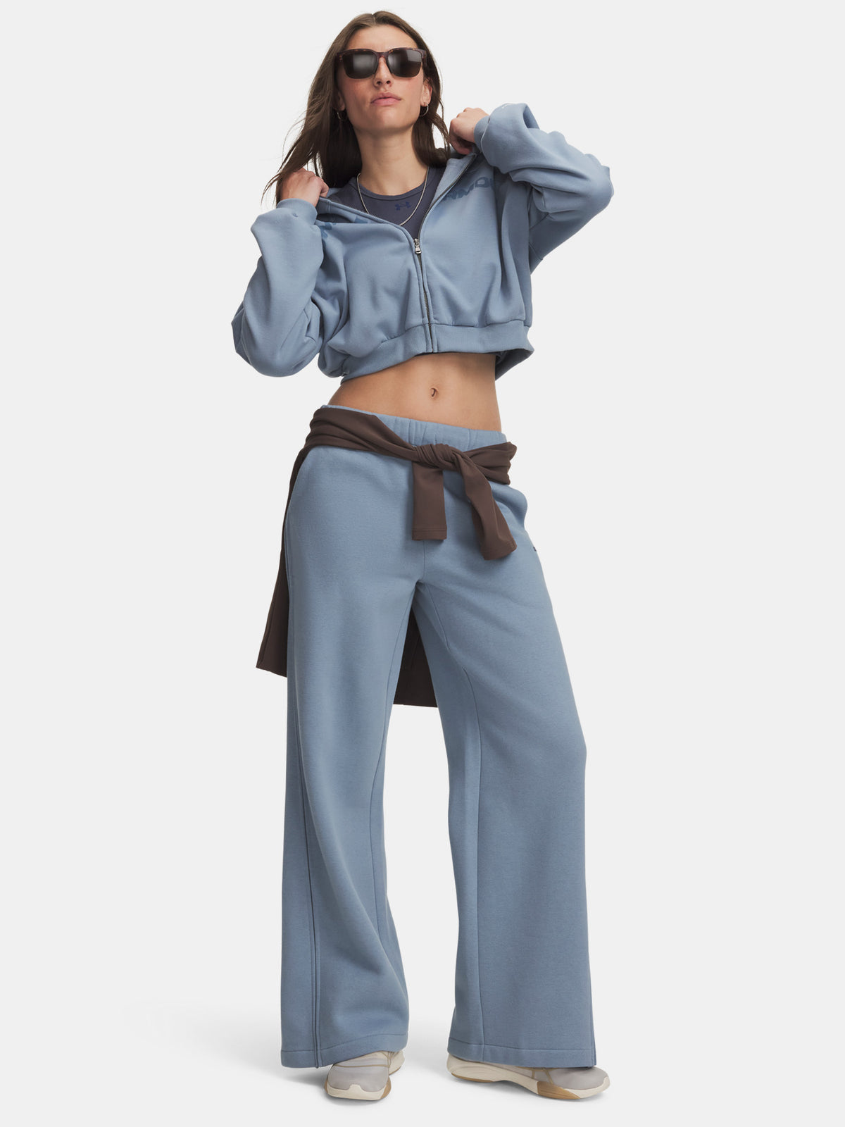 Nõi sportnadrág Under Armour Icon Flc Sama Wide Leg