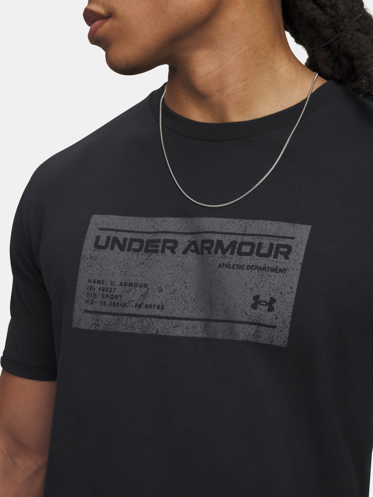 Férfi Under Armour UA M BOX WM LABEL SS póló