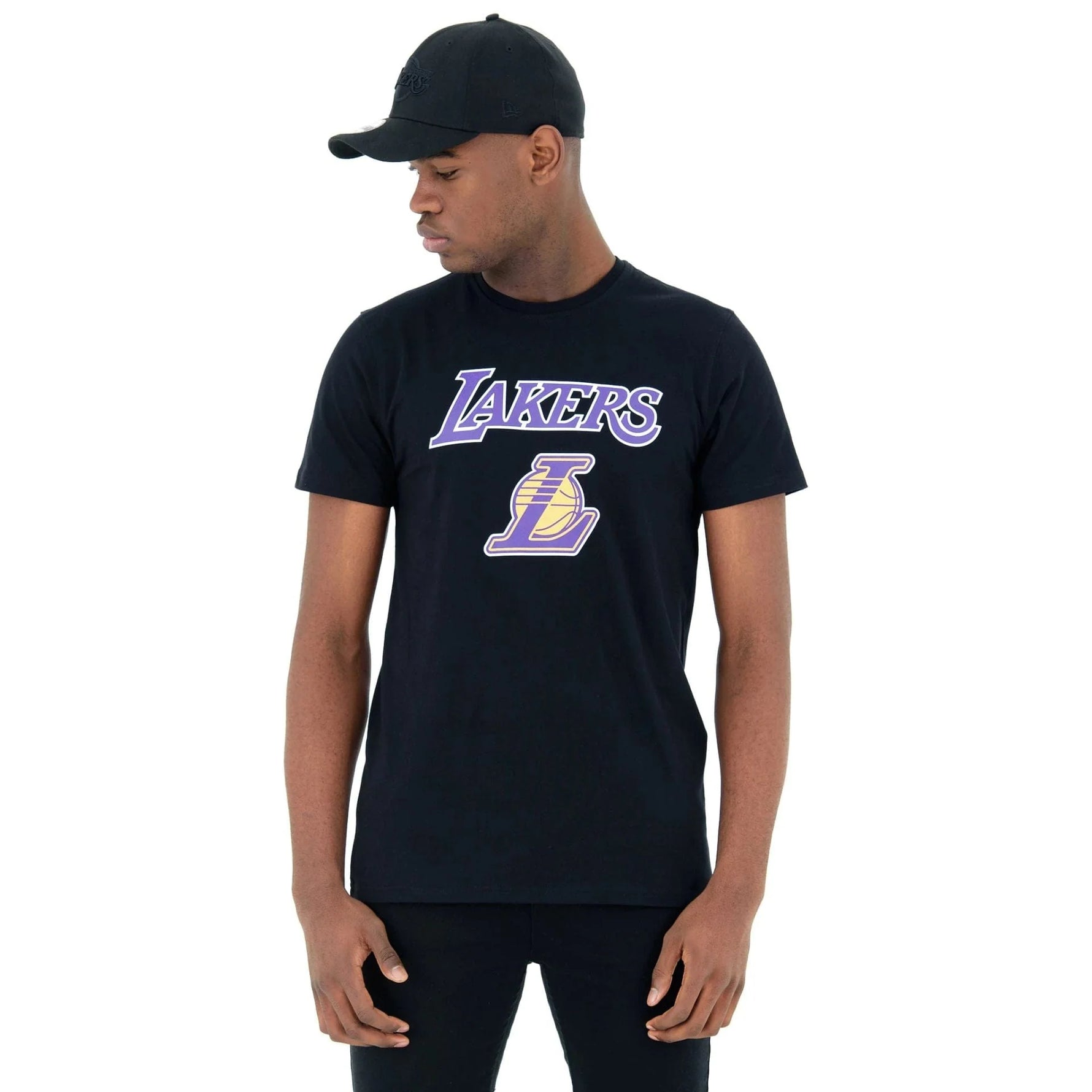 New Era LA Lakers NBA Regular Black póló