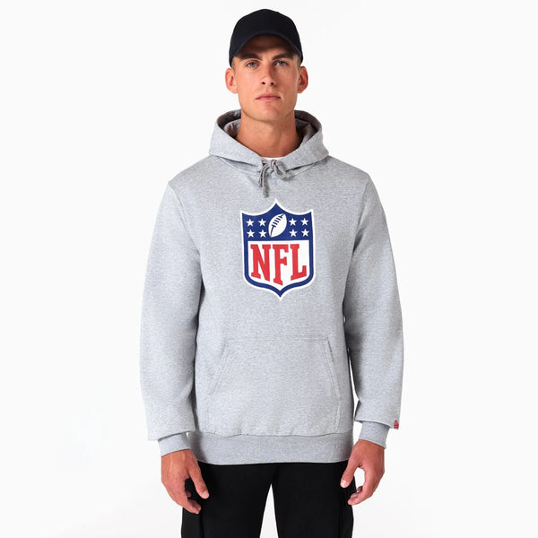 New Era NFL Shield Logo NFL Grey pulóver