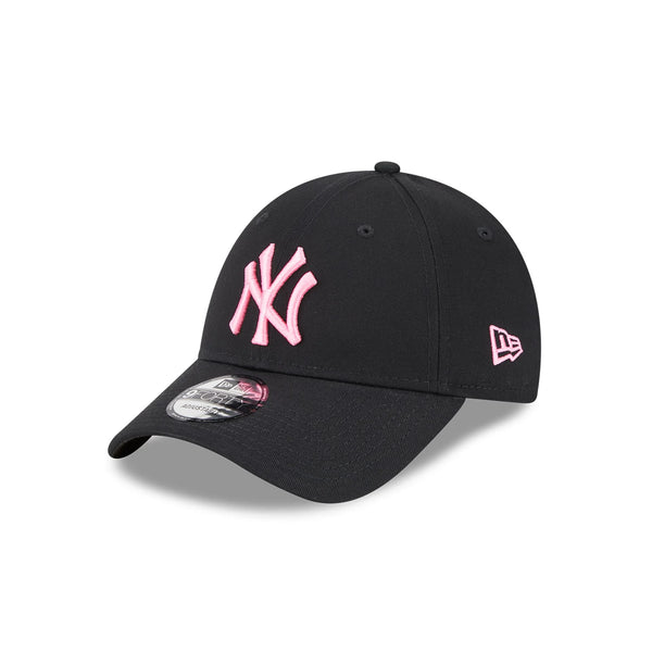 New Era New York Yankees Black Light Pink 9FORTY baseball sapka