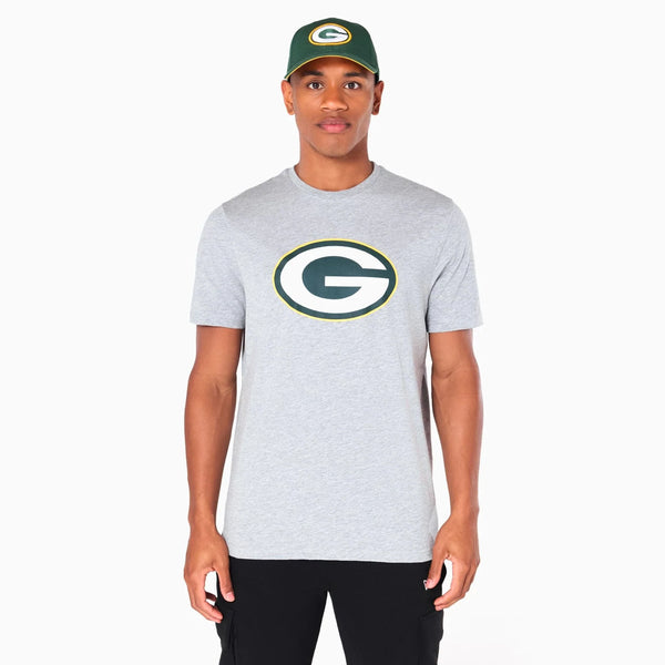 New Era Green Bay Packers NFL Grey póló