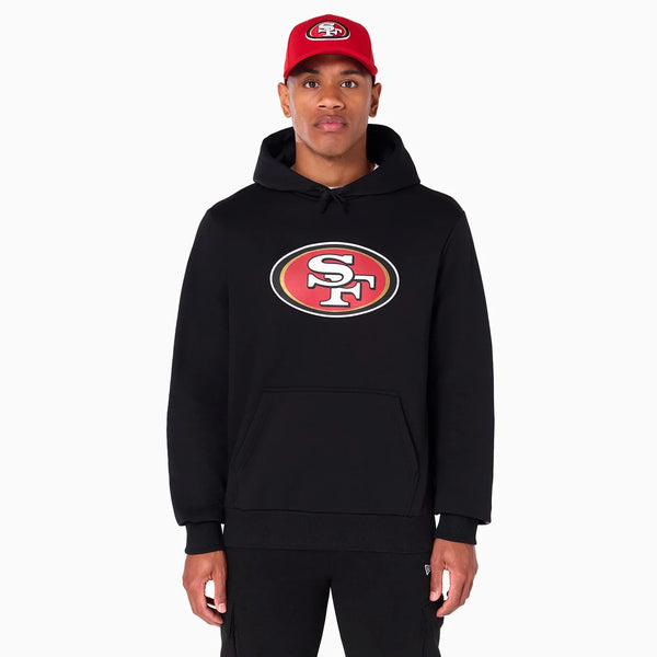 New Era San Francisco 49ers NFL Black kapucnis pulóver