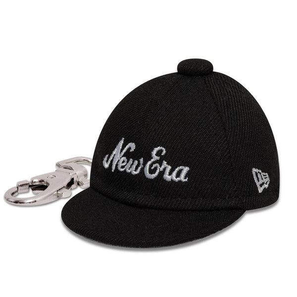 New Era Mini Cap Black kulcstartó