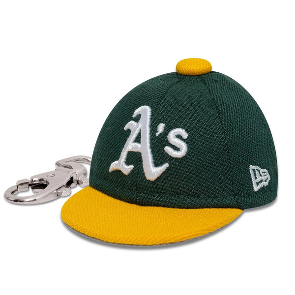 New Era Oakland Athletics MLB Mini Cap Dark Green kulcstartó
