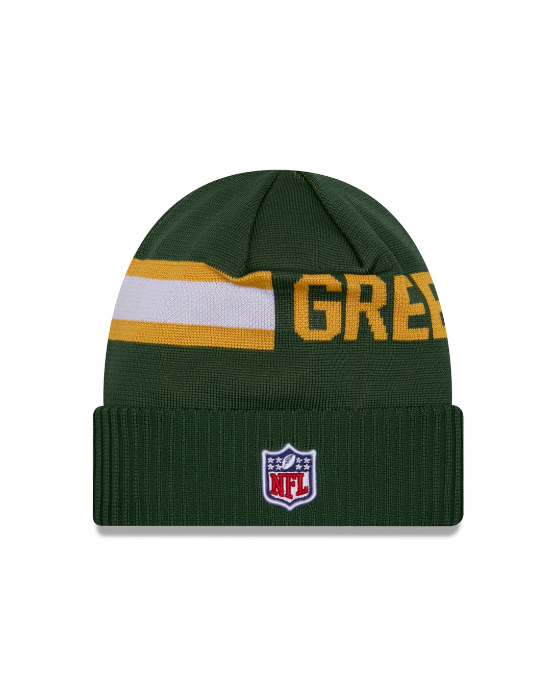 New Era Green Bay Packers NFL Sideline 2024 Cuff Knit Beanie kötött sapka - Sportmania.hu