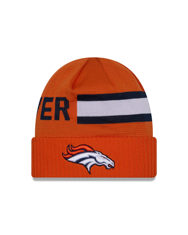 New Era Denver Broncos NFL Sideline 2024 Cuff Knit Beanie kötött sapka - Sportmania.hu