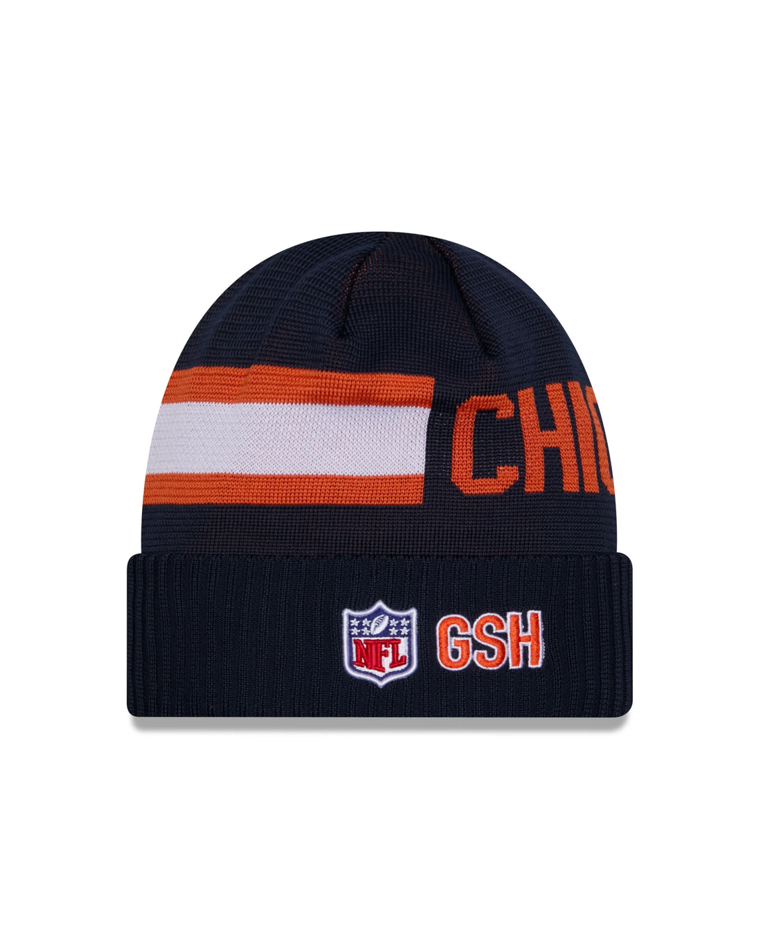 New Era Chicago Bears C NFL Sideline 2024 Cuff Knit Beanie kötött sapka - Sportmania.hu